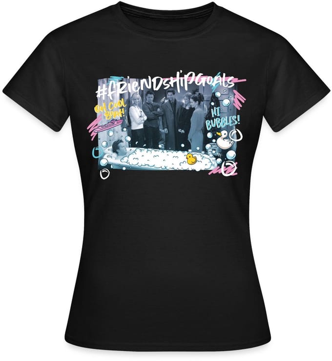 Friends Vriendschapsdoelen T-Shirt Dames