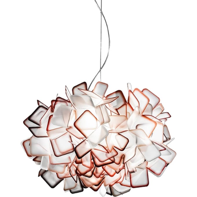 Slamp Clizia - designer-hanglamp, oranje