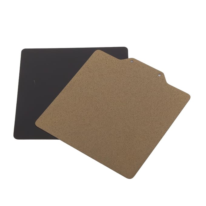 Veerstaal Bouwplaat Magnetisch 120x120mm 2-zijdig PEI Poedercoating voor Voron 3D-printer Accessoires gray