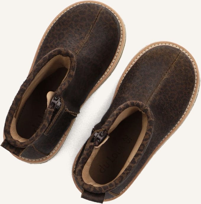 Du Loua Du Lenny Boots Meisjes - Bruin - Maat 28