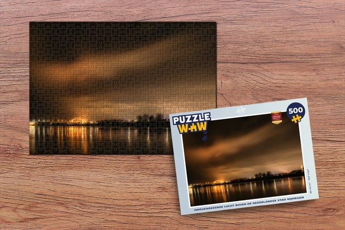 Puzzel Nijmegen - Lucht - Licht - Legpuzzel - Puzzel 500 stukjes