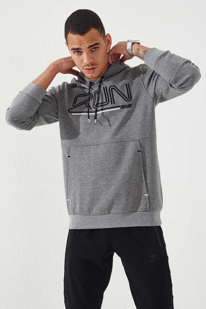 Heren Hoodie met Logo-print