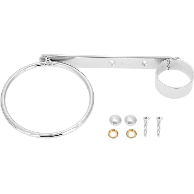 Salon Gegalvaniseerd Roestvrij Staal Föhnhouder Handsfree Kam Föhnhouder white