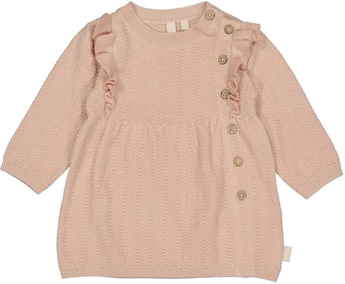 Levv Baby meisjes Jurk Larissa Old Pink maat 80