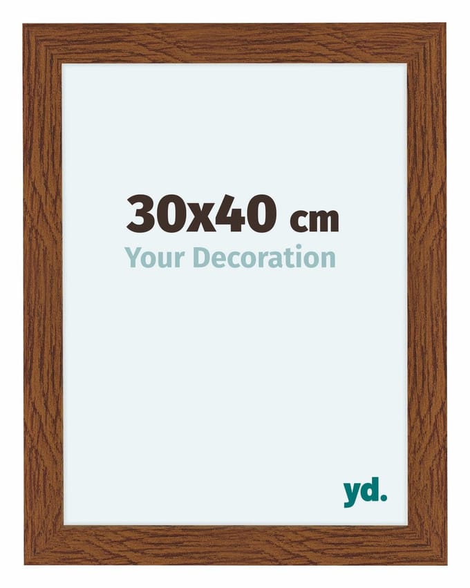 Your Decoration - Fotolijst 30x40 cm - MDF - Eiken Rustiek - Como