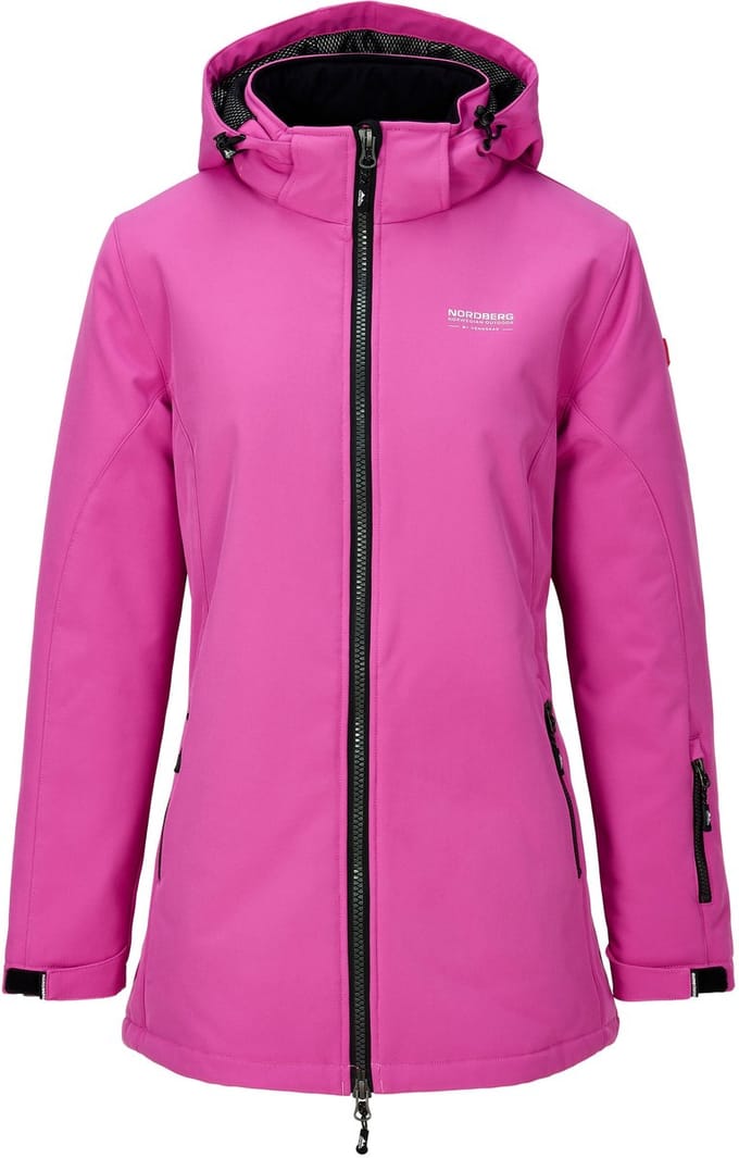 Nordberg - Olla Softshell Outdoorjas - Dames - Pink - Maat M