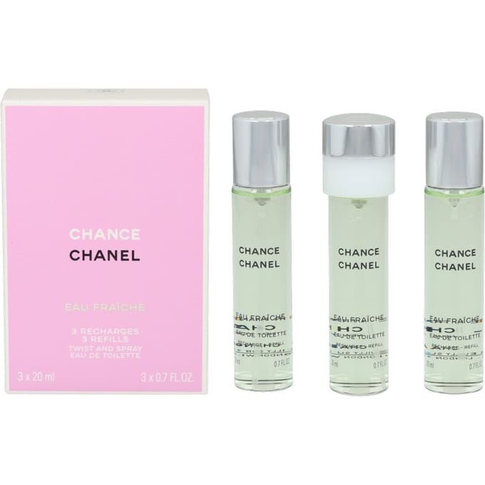 Chanel Eau De Toilette Twist And Spray Navulling Chanel - Chance Eau Fraîche Eau De Toilette Twist And Spray Navulling  - 3 ST
