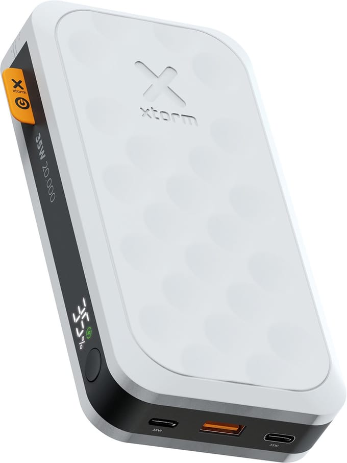Xtorm Fuel Series 5 Powerbank 20000 mah - 35W snellader - Quick Charge - Wit