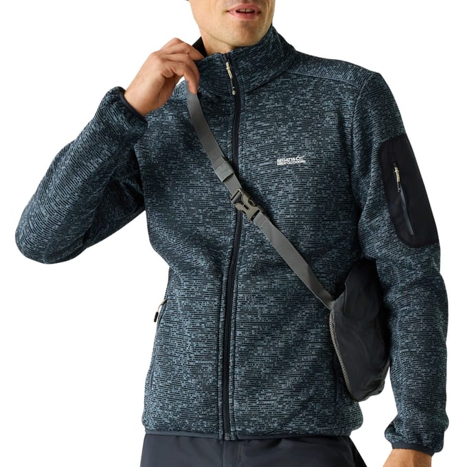 Newhill isolerende stretch fleece trui met volledige ritssluiting voor heren
