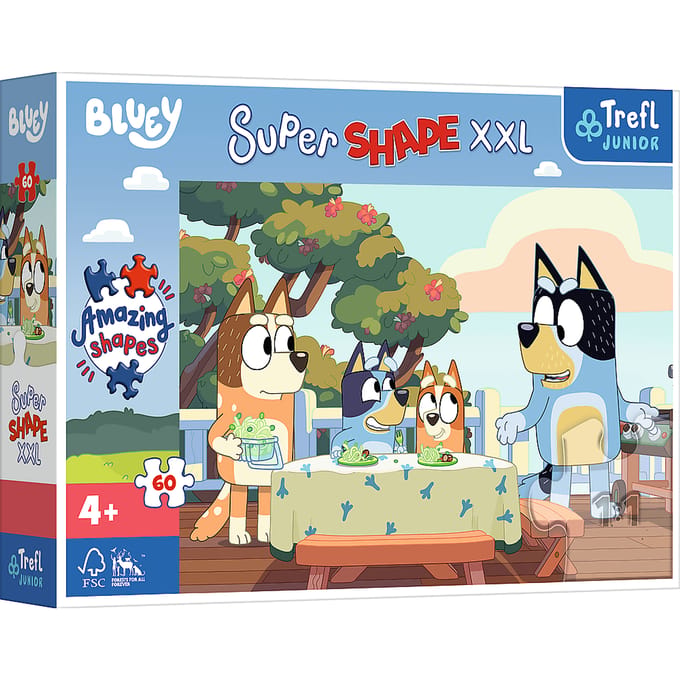 Bluey super shape XXL puzzel