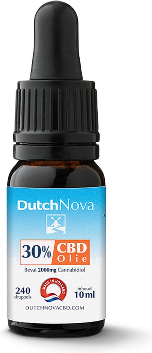 CBD olie 30% 10ML - 3000MG CBD - Dutch Nova