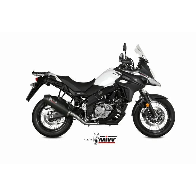 Pièces détachées uitlaat compleet systeem Mivv Oval Suzuki DL650 V-Strom
