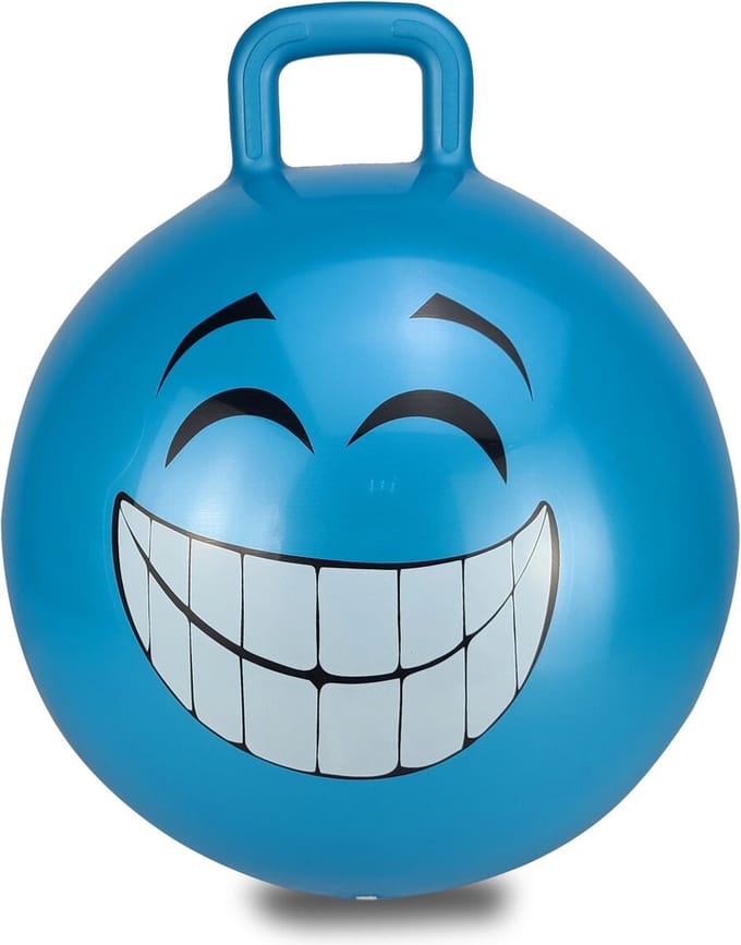 Jamara Skippybal - 460458 Skippybal Glimlach Blauw - 45cm