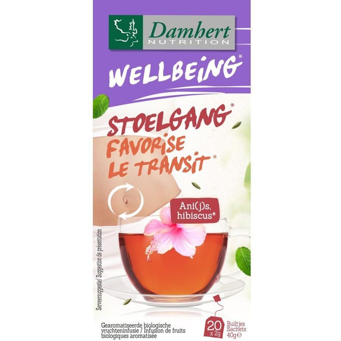 Damhert Tea Time - 20 zakjes - Ideaal gewicht (Stoelgang)