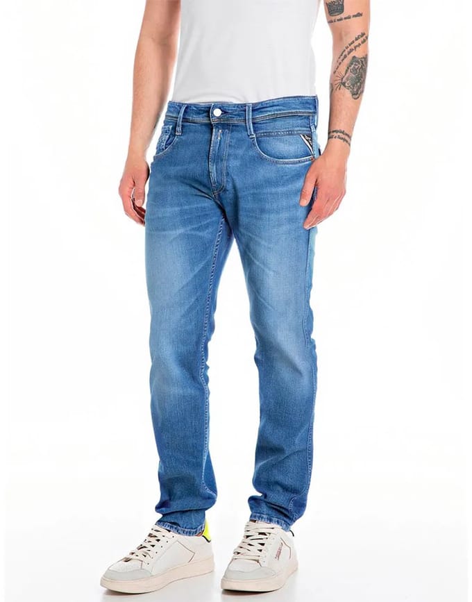 Replay M914y.000.573844 Spijkerbroek Blauw 31 / 30 Man