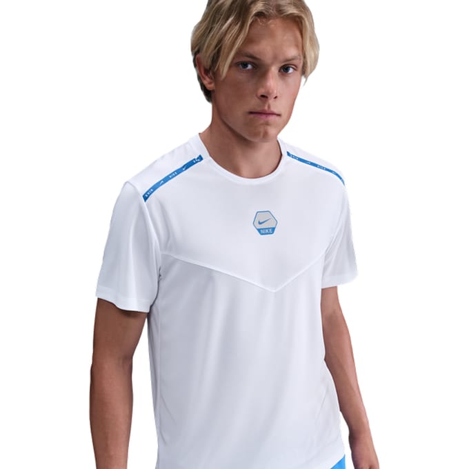 Nike Swoosh T-shirts Heren - Wit - Maat XS