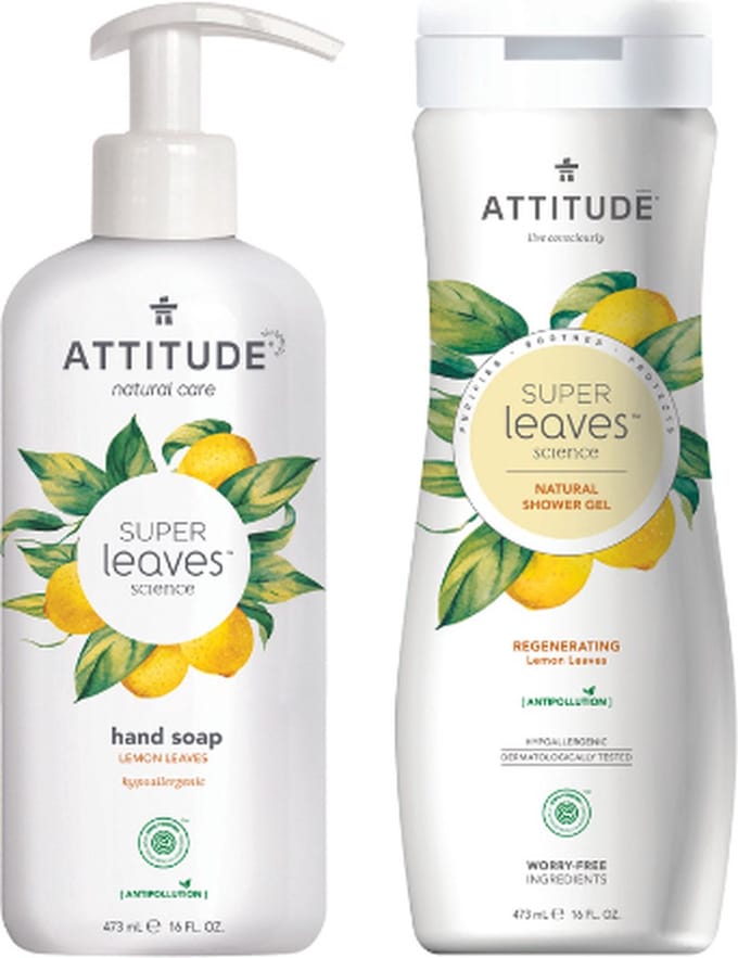 Attitude Cadeauset Bad & Body Lemon