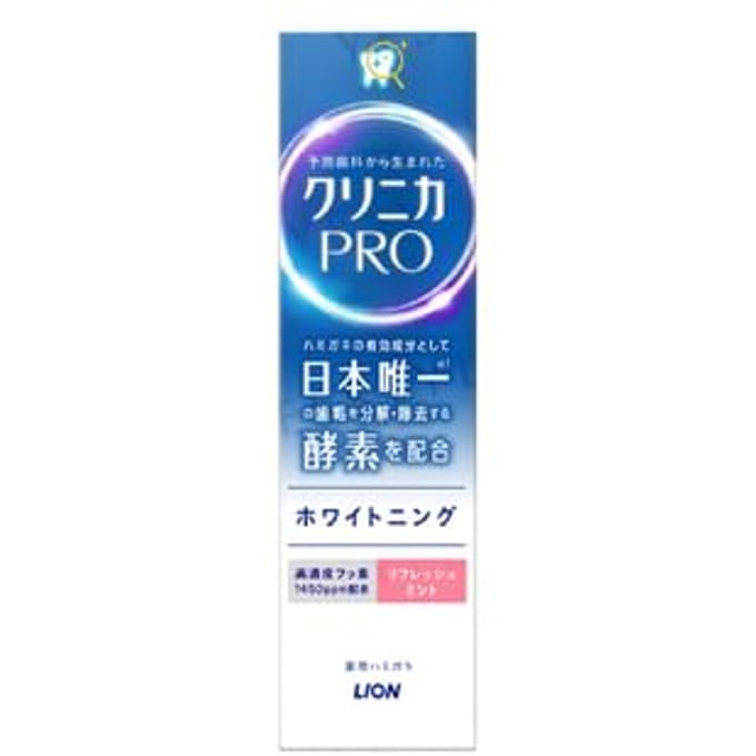 LION - Clinica Pro Whitening Toothpaste Refresh Mint - 95g