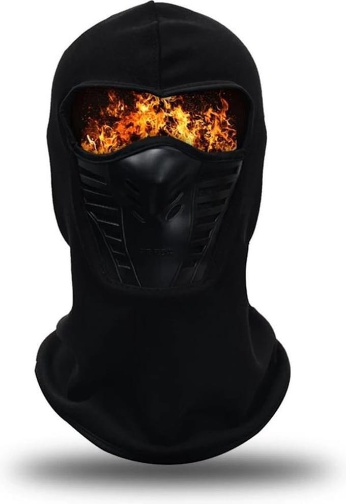 Scoby - Bivakmuts - Helmmuts - Skimuts - Balaclava - One Size - Zwart