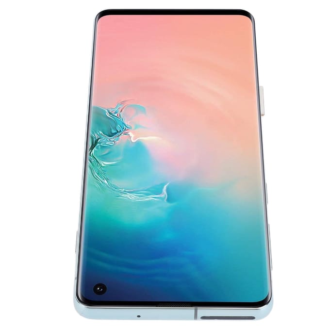 6.1 Inch Scherm voor Galaxy S10 Organisch LED Telefoonscherm met Frame Digitizer Assembly zilver