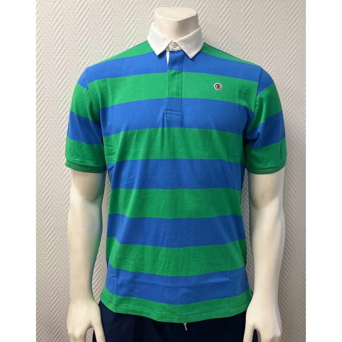 Gestreept poloshirt Serge Blanco
