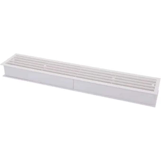 Sencys Deurroosterset 46x9cm Kunststof Wit