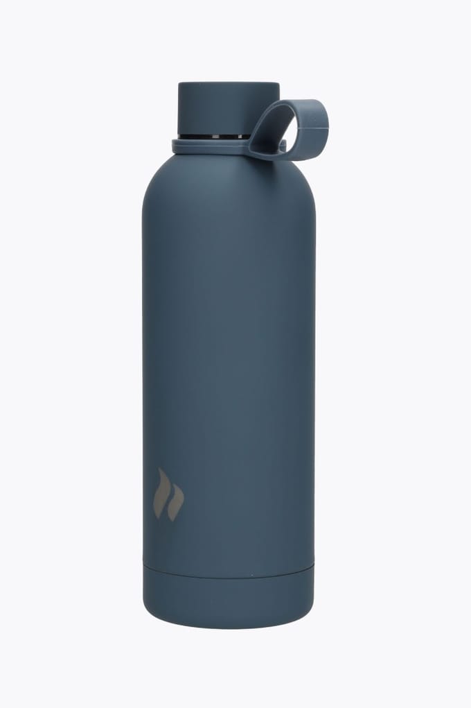 roastmarket isoleerfles 500ml, grijs-blauw