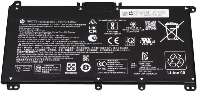 HP L96887-271 Batterij - 41Wh