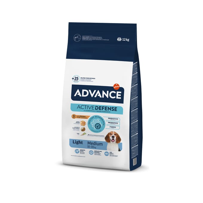 2x12kg Advance Medium Light Chicken Hondenvoer
