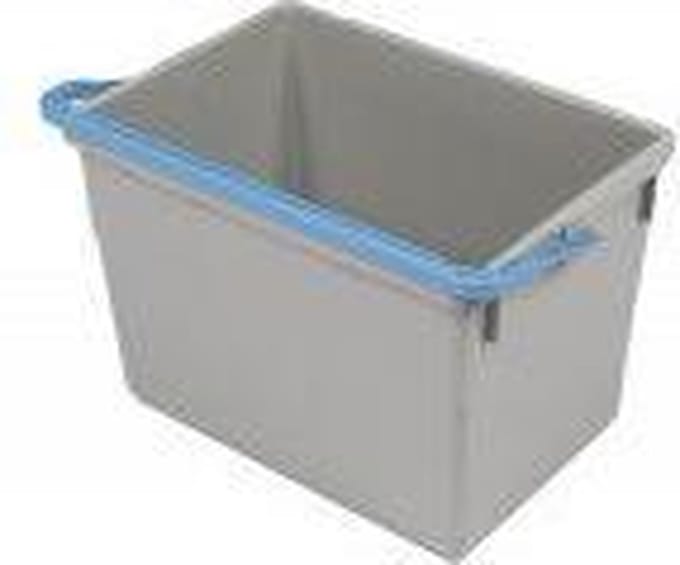 Numatic - Emmer grijs - Inhoud 10 Liter - Blauw Handvat