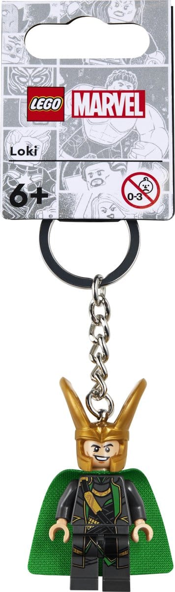LEGO Marvel Sleutelhanger - Loki