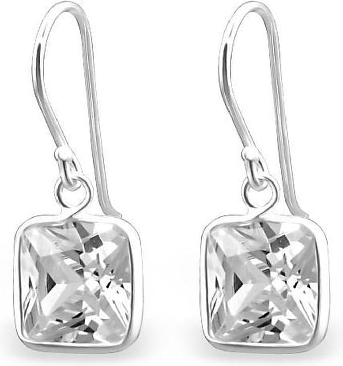 Montebello Oorbellen Abbie - 925 Zilver E-Coating - ∅9mm - 24mm