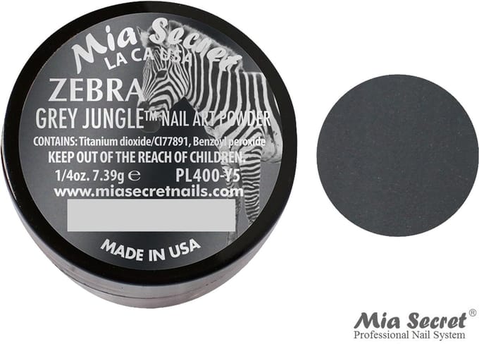 Grey Jungle Acrylpoeder Zebra