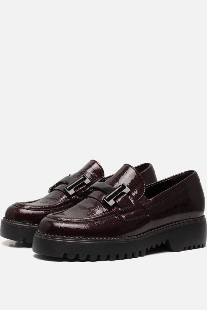 Gabor Loafers rood Lak - Dames - Maat 39