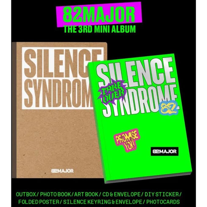 82MAJOR - [SILENCE SYNDROME] 3ème Mini Album