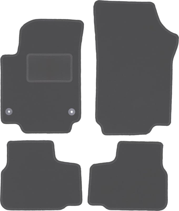 Grafiet automatten voor: Seat Mii hatchback (2011-)