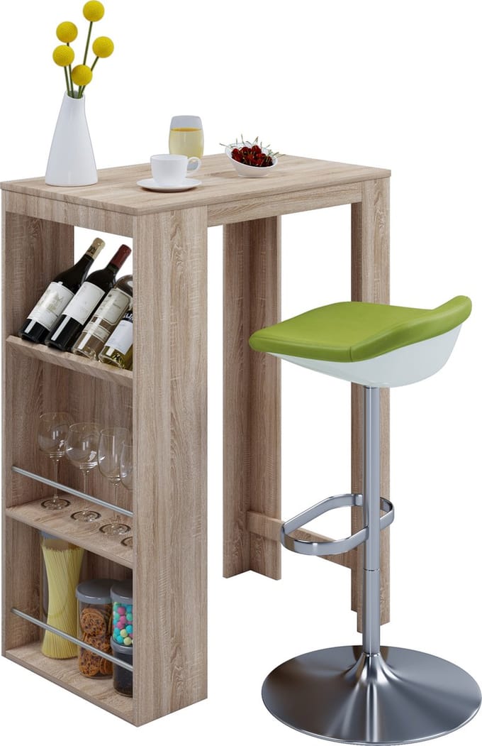 Houten bartafel bistrotafel bar hoge tafel Oktola