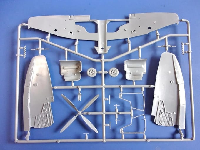 KP Models Hawker Tempest Joypack Plastic Modelbouwkit KPMJ7205 1/72 Mk.V (Vliegtuig) white