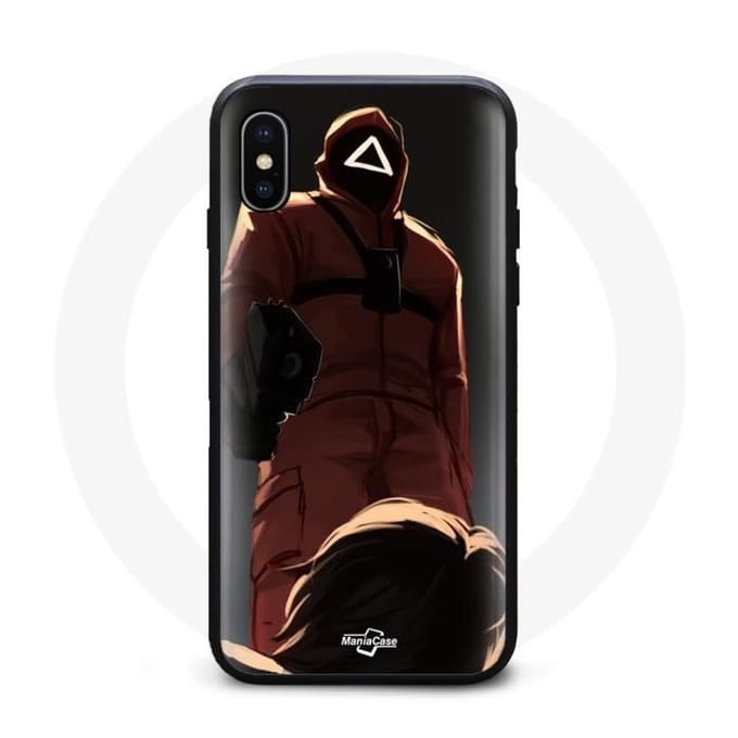 Coque Souple - Squid Game - Iphone XS Max - Noir - Motif Unique - Protection Optimale