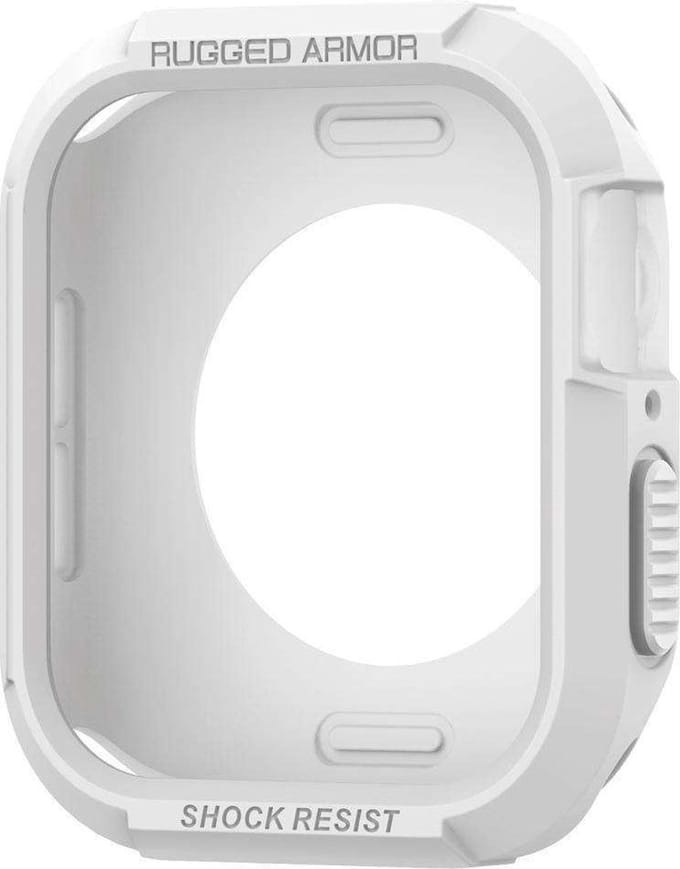 Spigen Rugged Armor Apple Watch 45MM / 44MM Hoesje Full Protect Wit