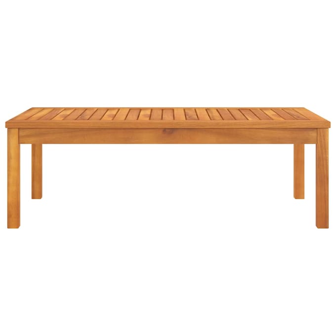 vidaXL - Salontafel - 100x50x33 - cm - massief - acaciahout