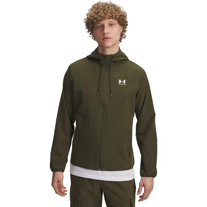 Under Armour Stretch Woven Windbreaker Jas Heren - Maat L