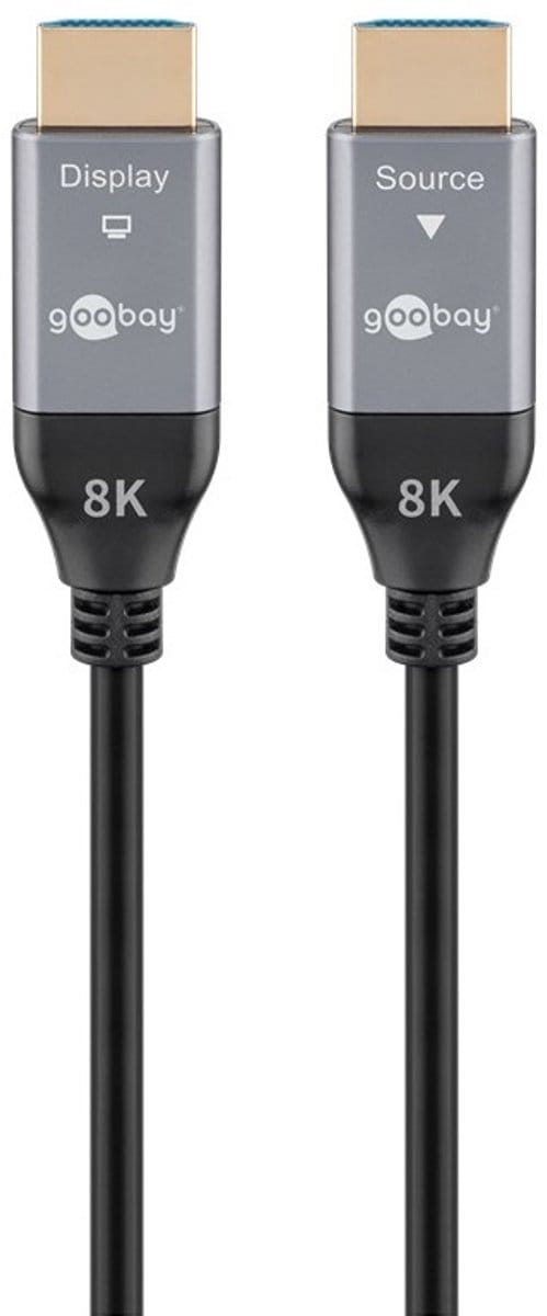 Goobay HDMI active optical cable (AOC) | HDMI2.1 (8K 60Hz + HDR) | 10 meter