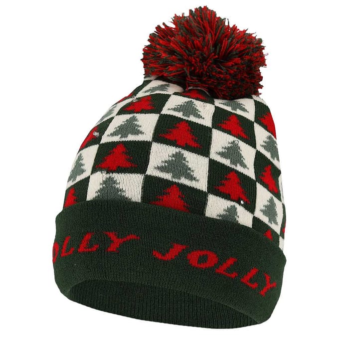 Kerstmuts met lampjes - Christmas rocks one size - Holy Joly - Groen