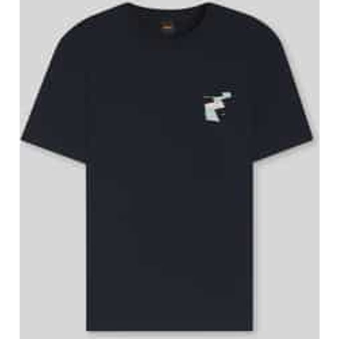 relaxed fit T-shirt van puur katoen model 'MOVEMENT'