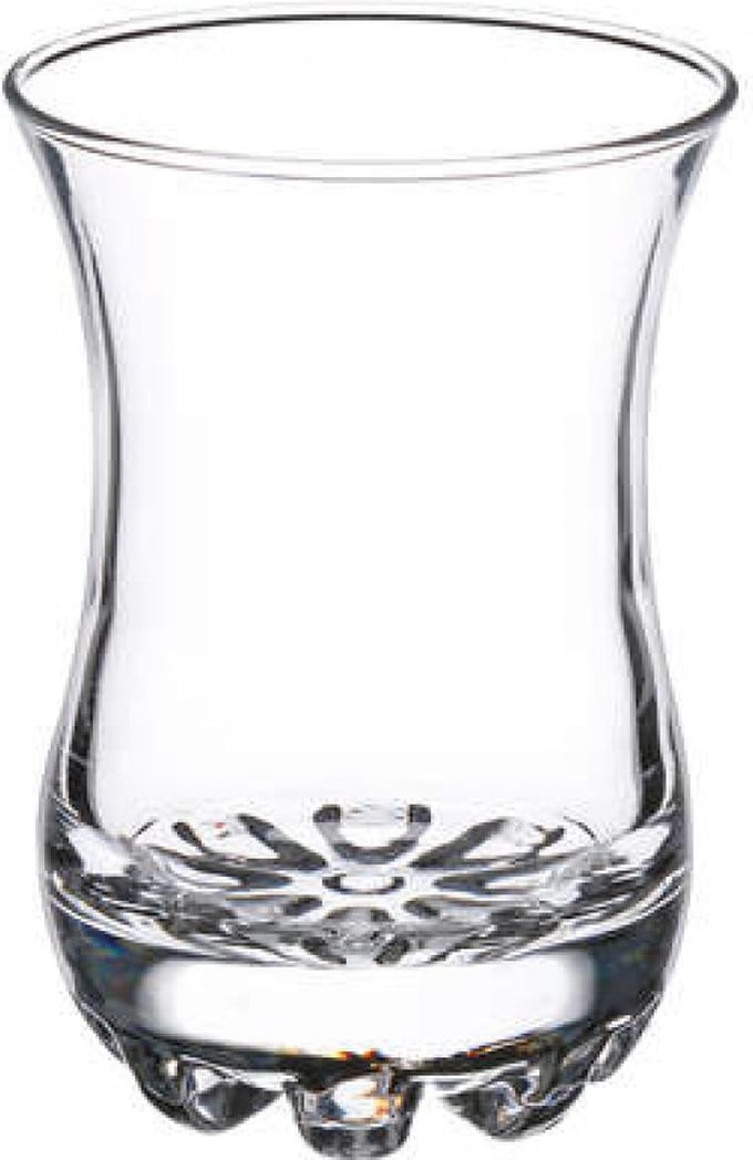 SG - Set van 6 turkse theeglaasjes/espressoglaasjes - 8cl
