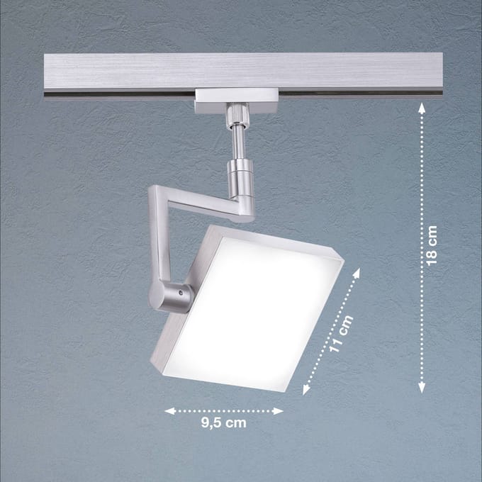 FISCHER & HONSEL Spot 70013 voor HV-Track 4, 3-traps dimbaar
