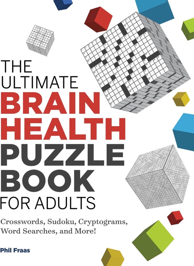 The Ultimate Brain Health Puzzle Book for Adults