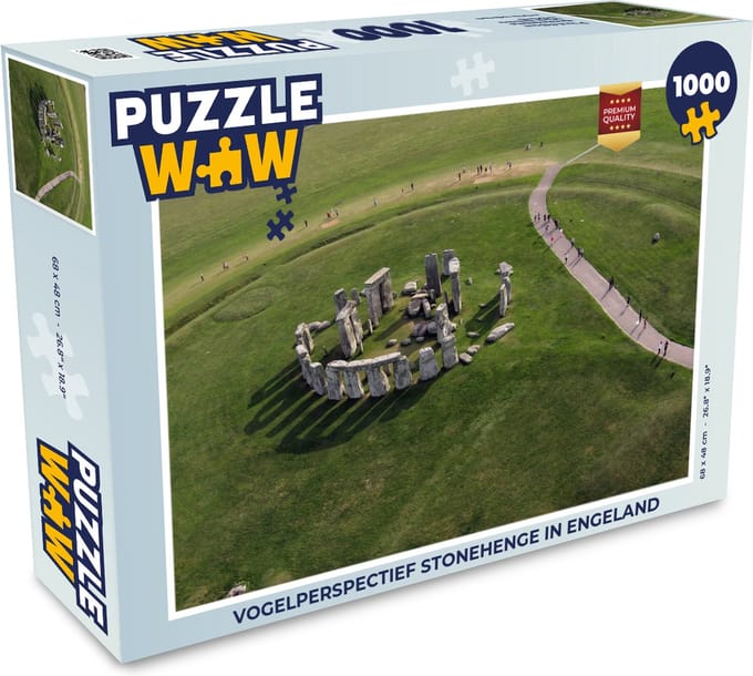 Puzzel Stonehenge in Engeland - Legpuzzel - Puzzel 1000 stukjes volwassenen