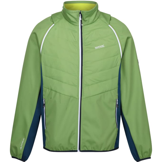 Regatta Heren Steren II Softshell Hybride Jas (Pikant groen/Marokkaans blauw/Citron lime)